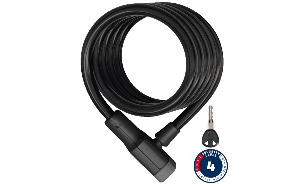 Lukko Abus Booster 6512K/180 BK 