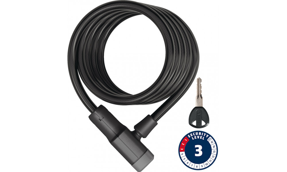 Lukko Abus Primo 5510K/180 BK 