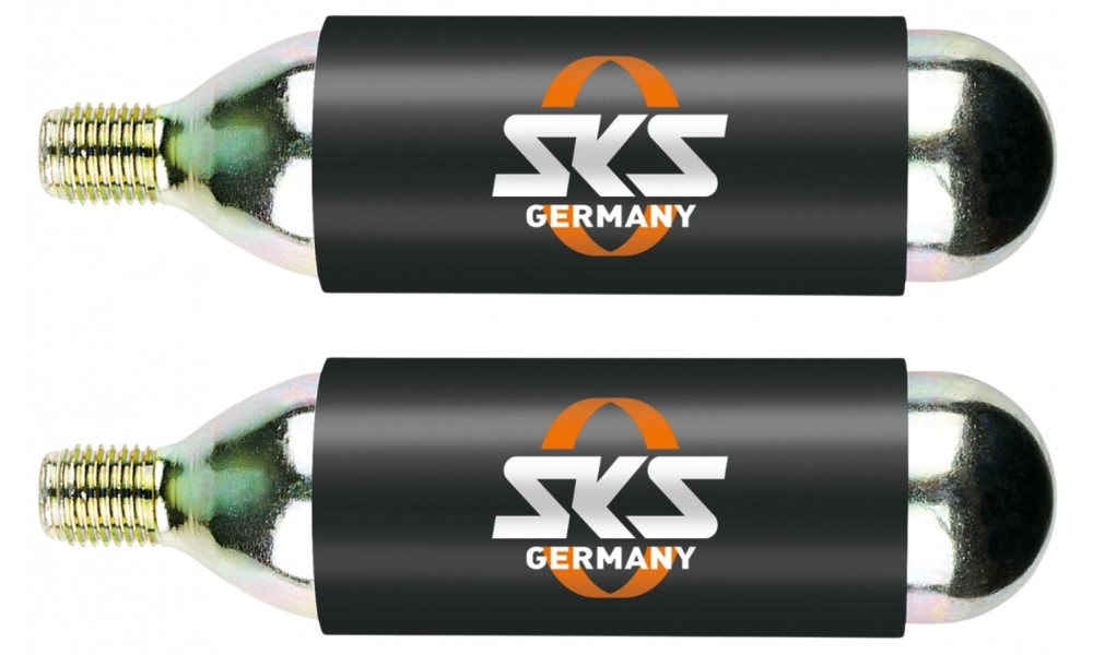 CO2 patruuna SKS for pump Airbuster (2x24g), threaded - 2