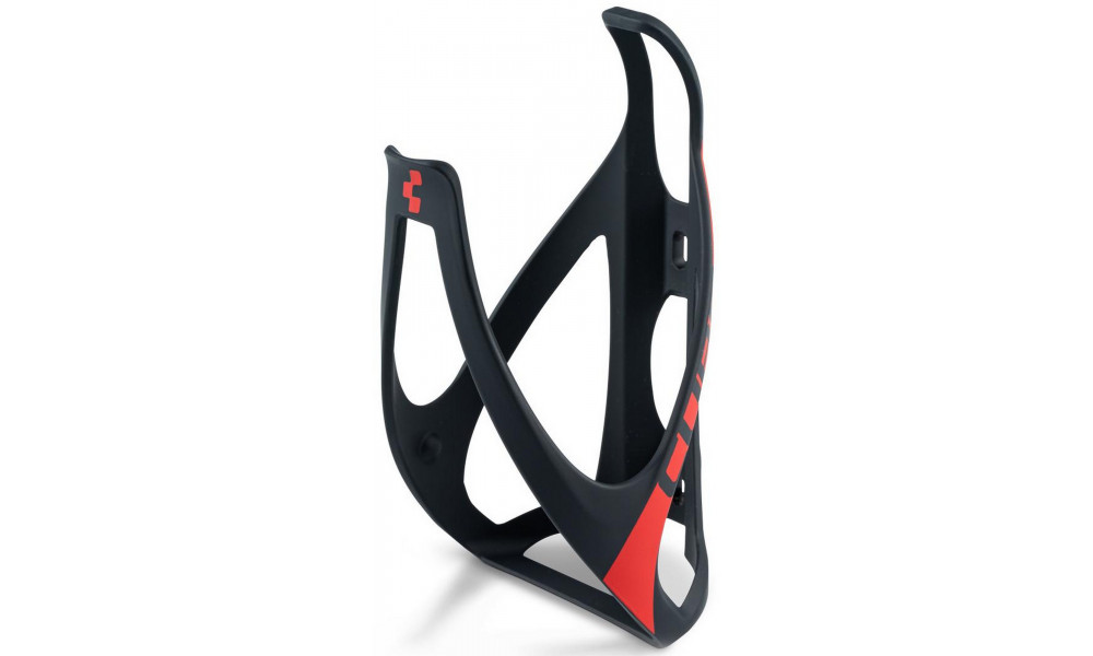 Juomapulloteline Cube HPP matt black'n'red 