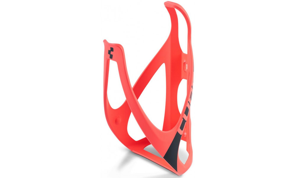 Juomapulloteline Cube HPP matt coral'n'black 