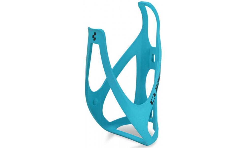 Juomapulloteline Cube HPP matt turquoise'n'black 