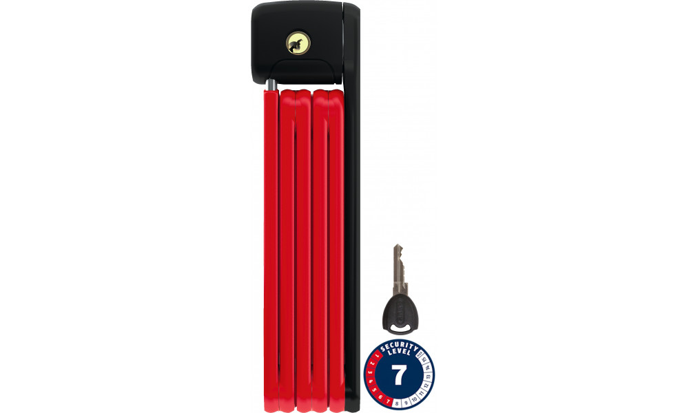 Lukko Abus Folding Bordo Lite 6055K/85 RD SH - 1