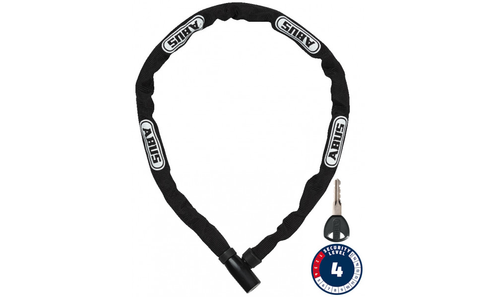 Lukko Abus Steel-O-Chain 4804K/75 BK 