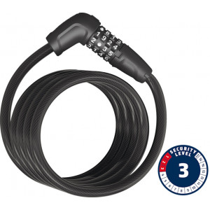 Lukko Abus Numero 5510C/180 BK