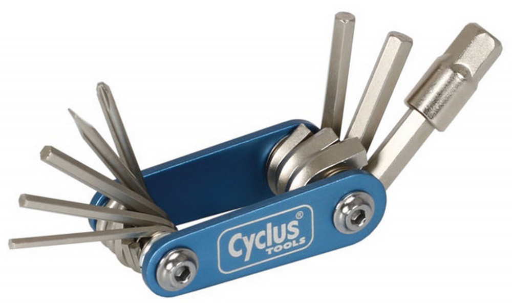 Työkalu Cyclus Tools Mini 9in1 Multitool taitettava (720637) - 1
