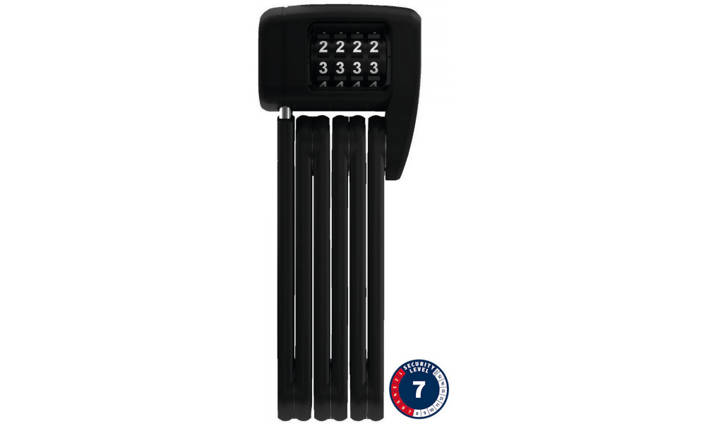 Lukko Abus Bordo Combo Lite Mini 6055C/60 black SH - 1
