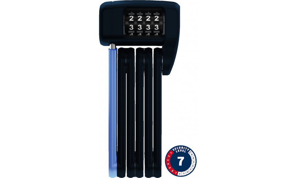 Lukko Abus Bordo Combo Lite Mini 6055C/60 Movistar 