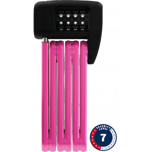 Lukko Abus Bordo Combo Lite Mini 6055C/60 pink SYMBOLS