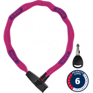 Lukko Abus 6806K/85 NEON pink (square chain)