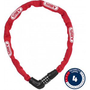 Lukko Abus Steel-O-Chain 5805C/75 red