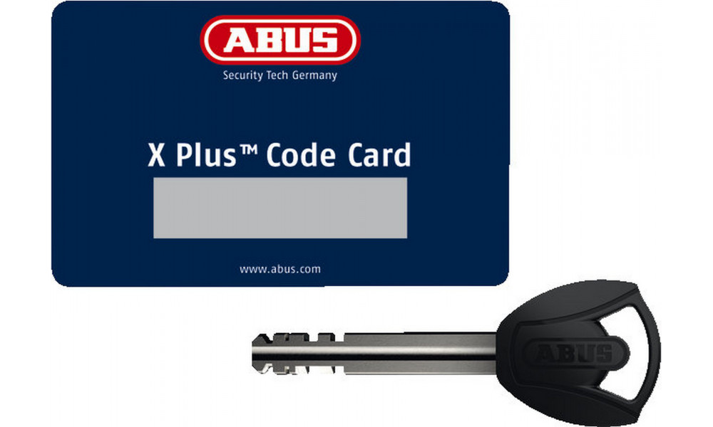 Lukko Abus Bordo Granit XPlus 6500K/90 BK SH - 6
