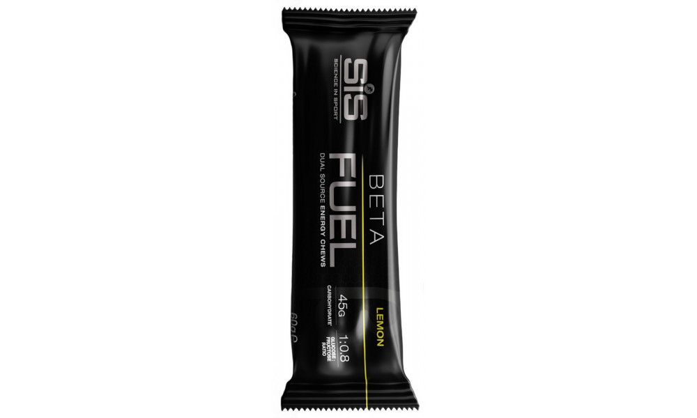 Energiapatukka SiS Beta Fuel Energy Chew Lemon 60g - 1