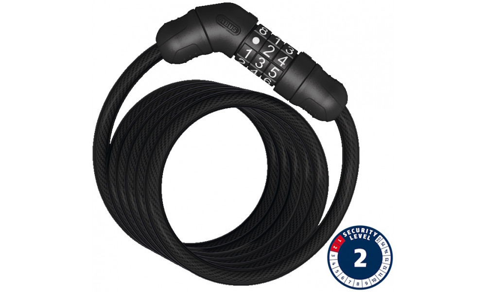 Lukko Abus Star 4508C/150 BK 