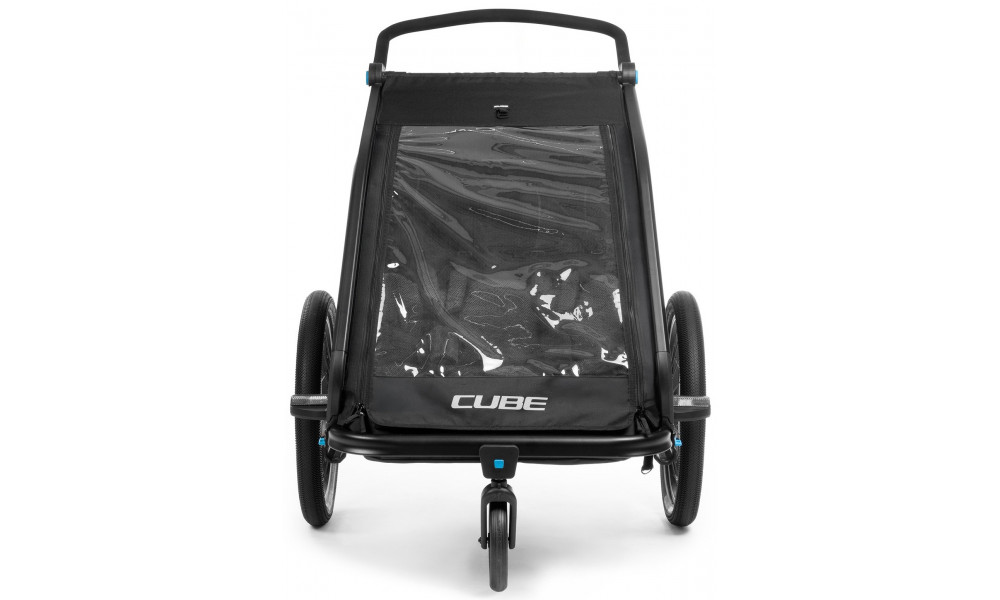 Pyörävaunu Cube Double CMPT black - 7