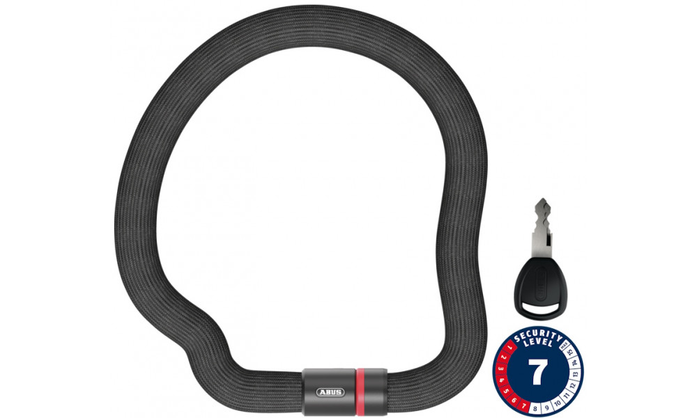 Lukko Abus Goose 6206K/85 BK 