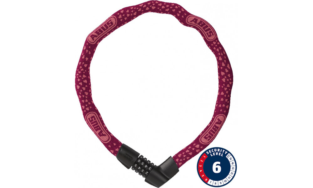 Lukko Abus Tresor 1385/75 cherry heart 
