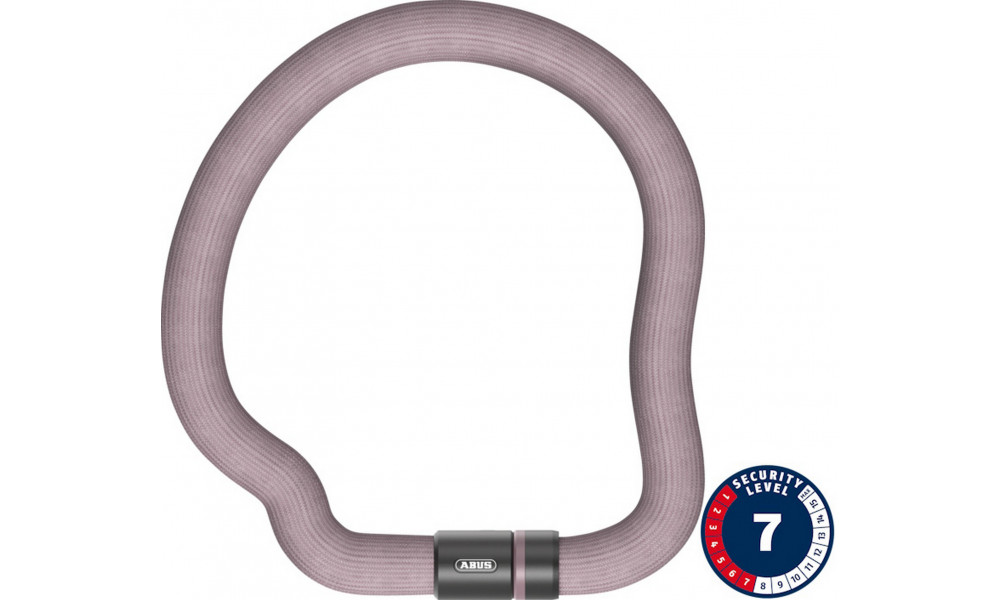 Lukko Abus Goose 6206K/110 rosemauve - 1