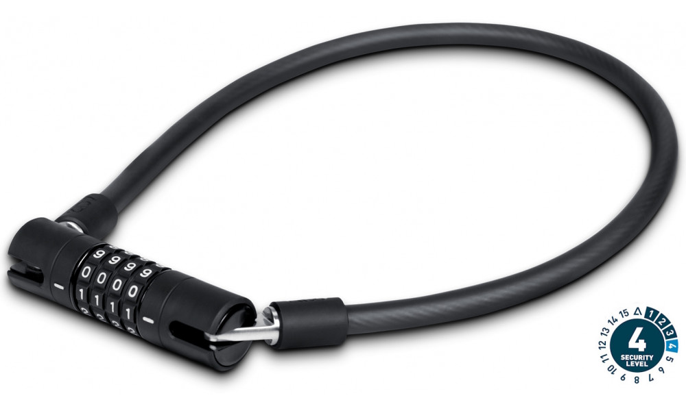 Lukko ACID cable combination Corvid C65 12x650mm - 1