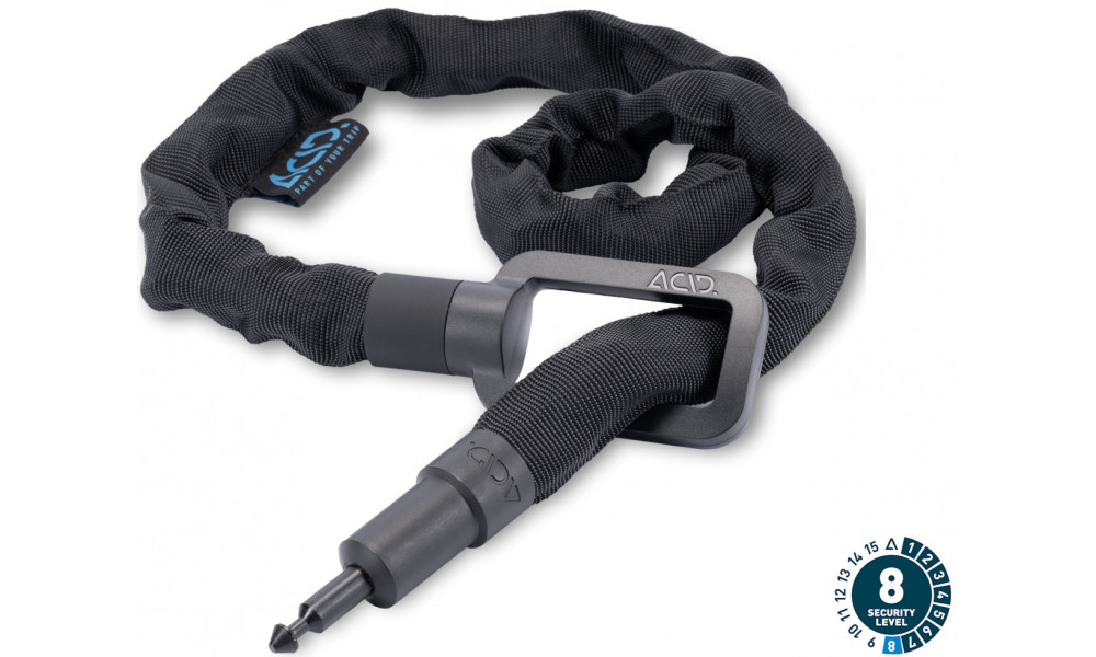 Ketju lukolle ACID Pro 100 Extension 6x1000mm for Latch 6078 