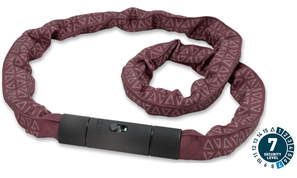 Lukko ACID chain Corvid K120 6x1200mm red - 1