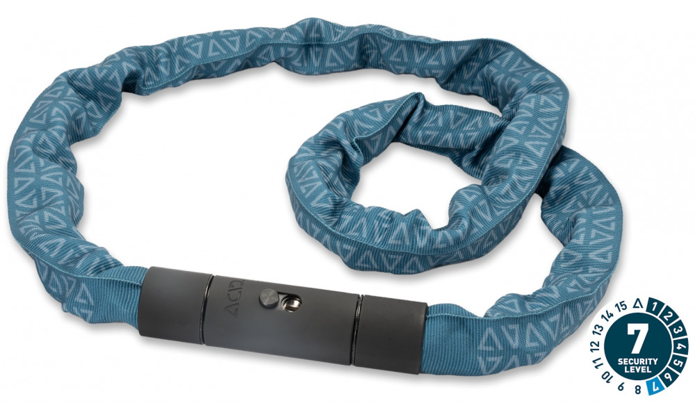 Lukko ACID chain Corvid K120 6x1200mm blue - 1