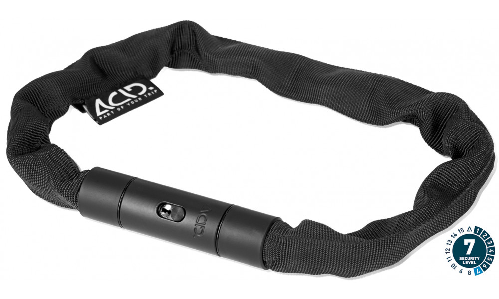 Lukko ACID chain Corvid K80 6x800mm black - 1