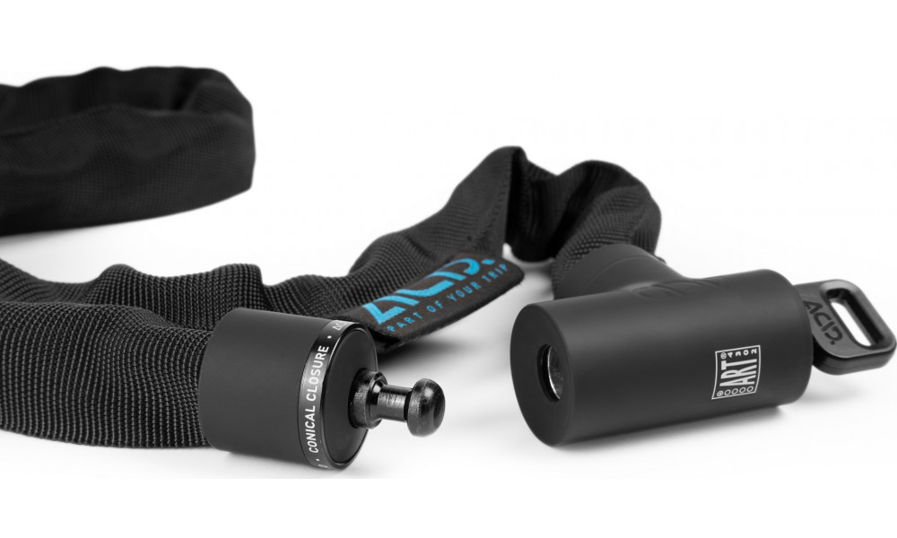 Lukko ACID chain Solid K120 6x1200mm black - 2