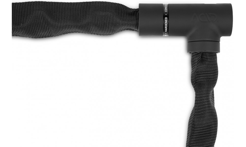 Lukko ACID chain Solid K120 6x1200mm black - 4