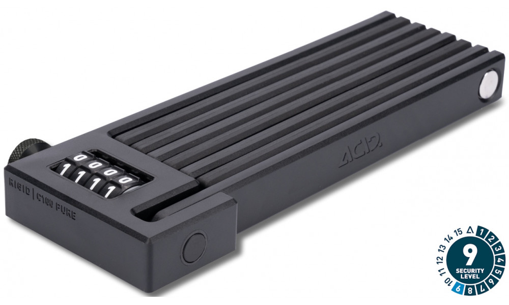 Lukko ACID folding combination RIGID PURE C120 7x1200mm - 1
