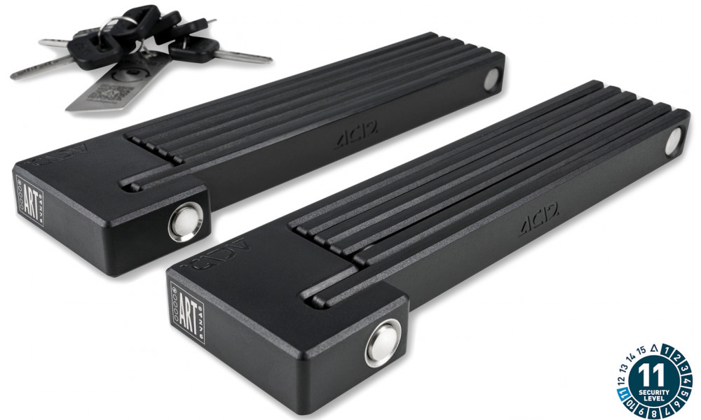 Lukko ACID folding RIGID PURE K100 Twin Pack - 1