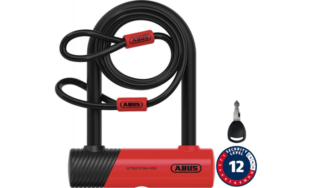 Lukko Abus 420K/150HB140 USH + Cobra 10/120 - 1