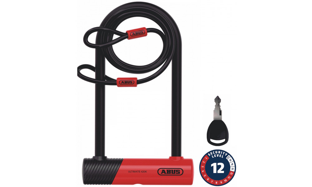 Lukko Abus 420K/150HB230 USH + Cobra 10/120 - 1