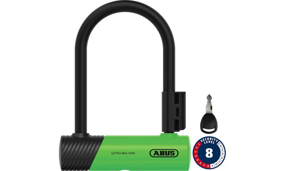 Lukko Abus Ultra Mini 410K/150HB140 green SH 
