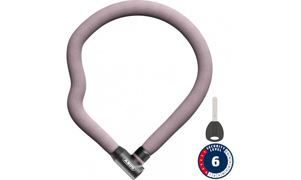 Lukko Abus Goose 4204K/110 rosemauve 