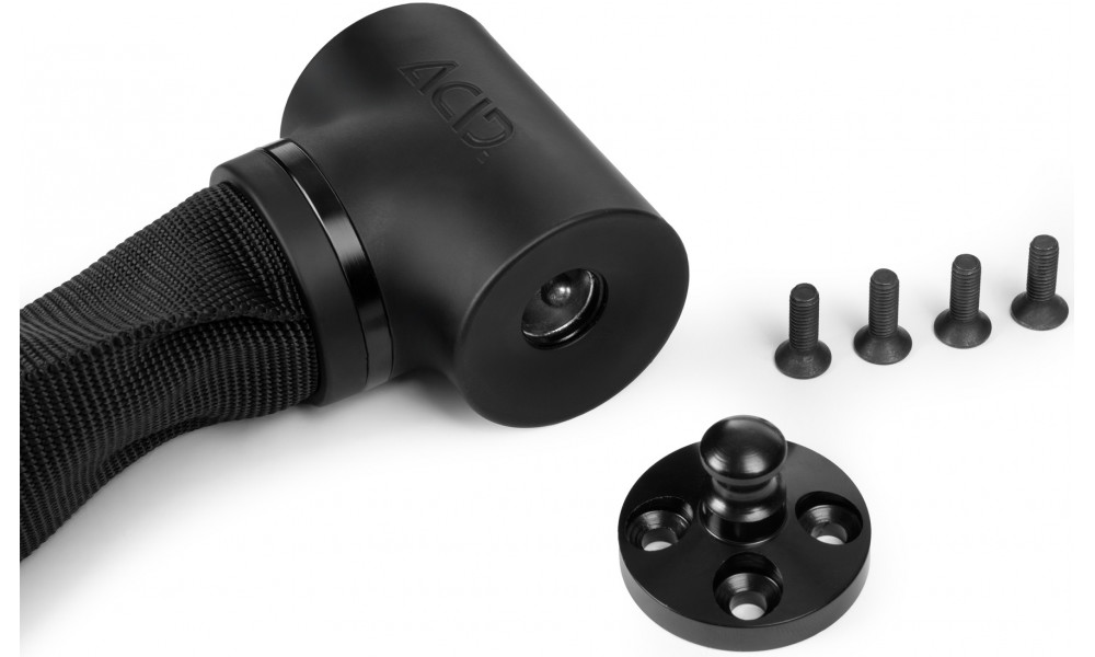 Lukko ACID chain Solid Pro K120 Cargo 8x1200mm black - 4