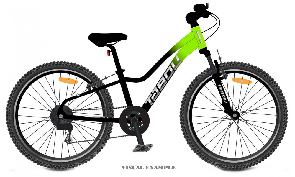 Polkupyörä Tabou Poison 20 green-black 
