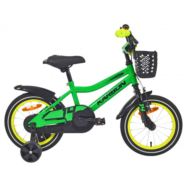 Polkupyörä Karbon Comet 14 green neon