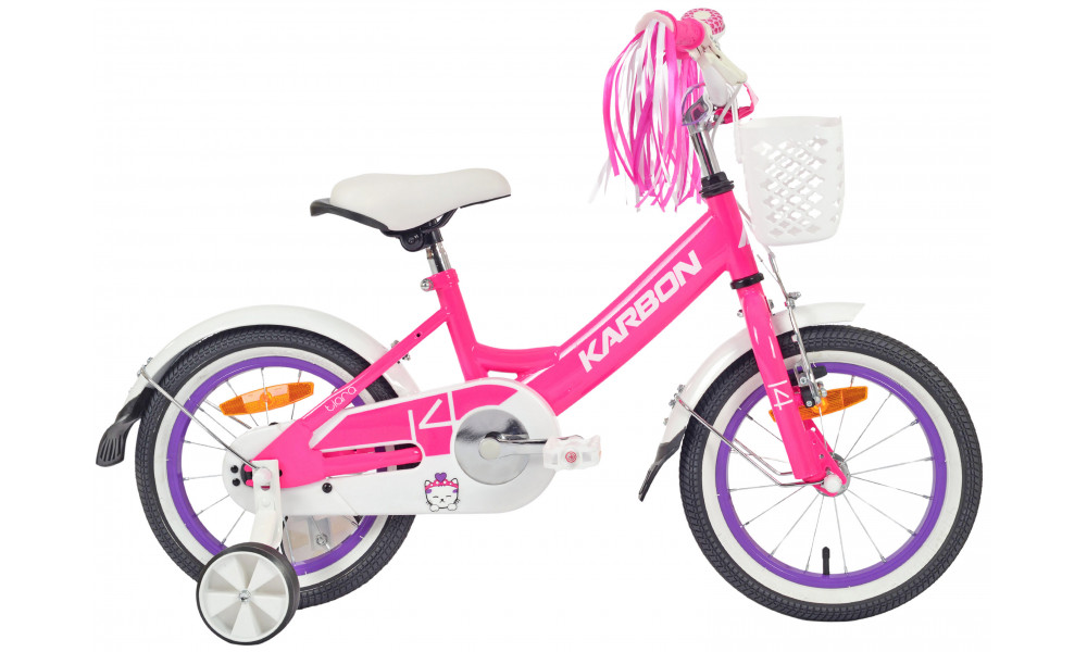 Polkupyörä Karbon Tiara 14 pink - 1