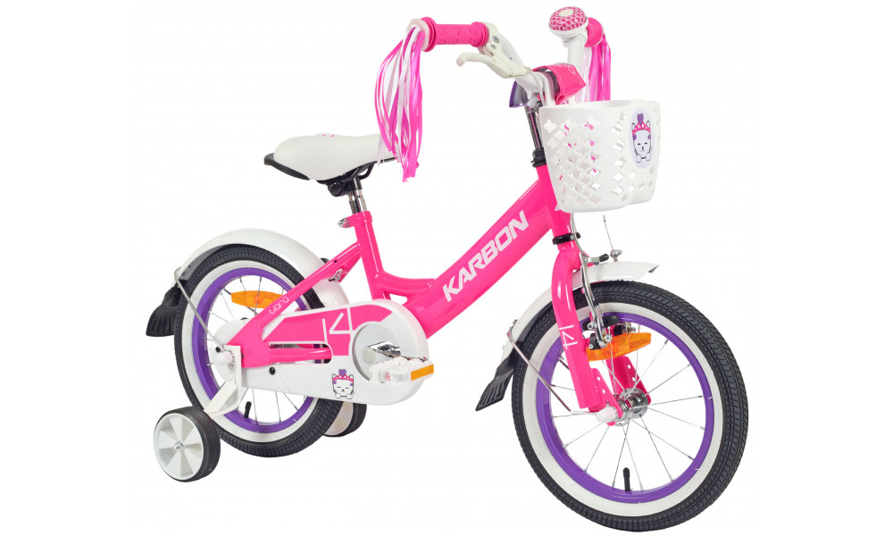 Polkupyörä Karbon Tiara 14 pink - 2