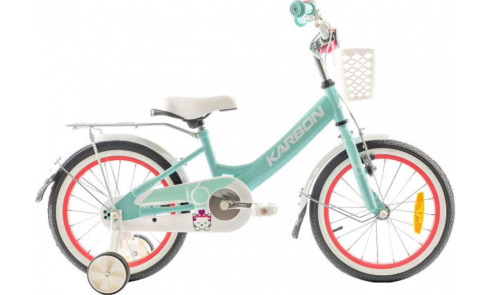 Polkupyörä Karbon Tiara 16 mint 