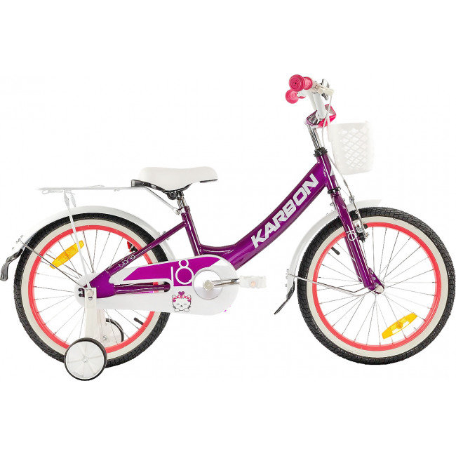 Polkupyörä Karbon Tiara 18 violet