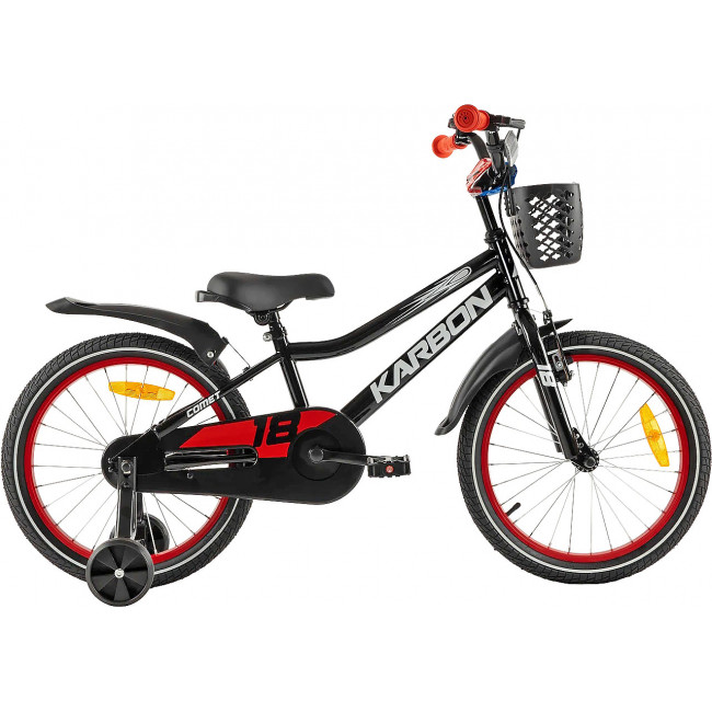 Polkupyörä Karbon Comet 18 black