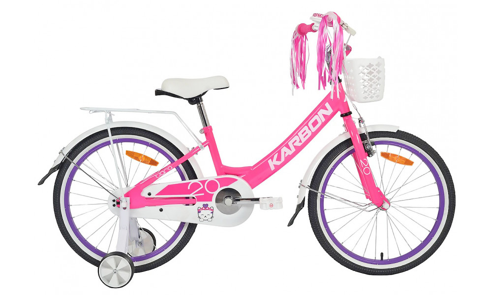 Polkupyörä Karbon Tiara 20 pink - 1