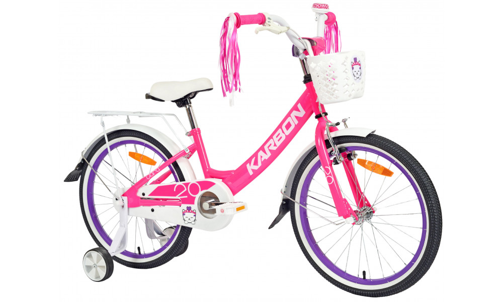 Polkupyörä Karbon Tiara 20 pink - 7