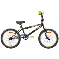 Polkupyörä Karbon BMX 20 black-lime