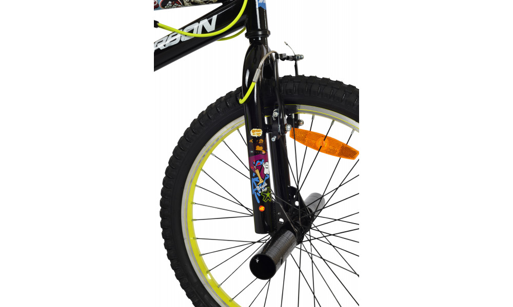 Polkupyörä Karbon BMX 20 black-lime - 4