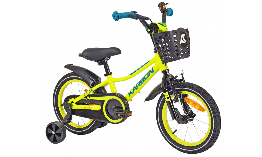 Polkupyörä Karbon Jazz 14 lime - 8