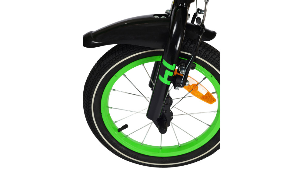 Polkupyörä Karbon Jazz 14 green neon - 6