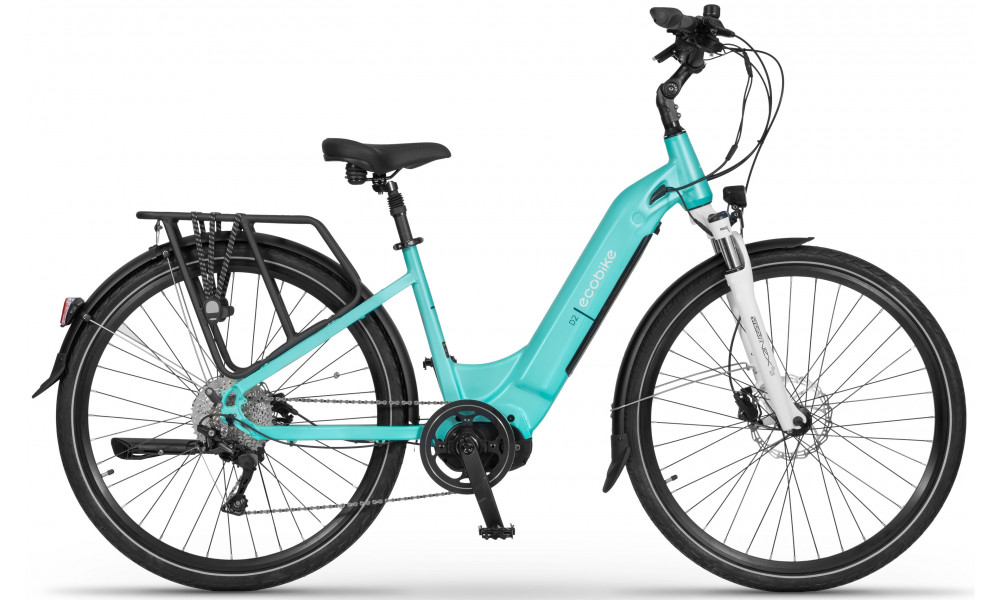 Sähköpyörä Ecobike D2 City Menthol 672Wh - 1